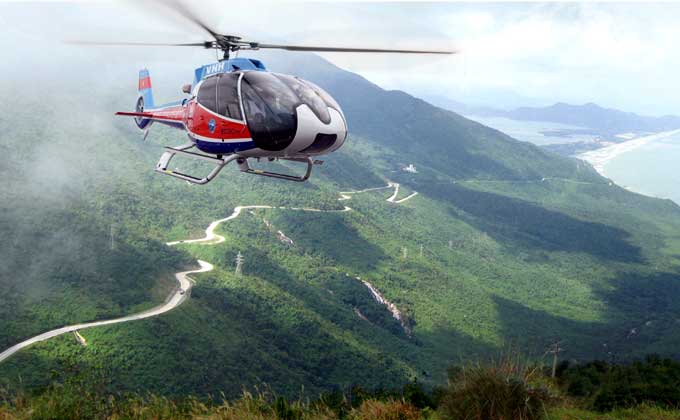 Hanoi to Sapa by helicopter