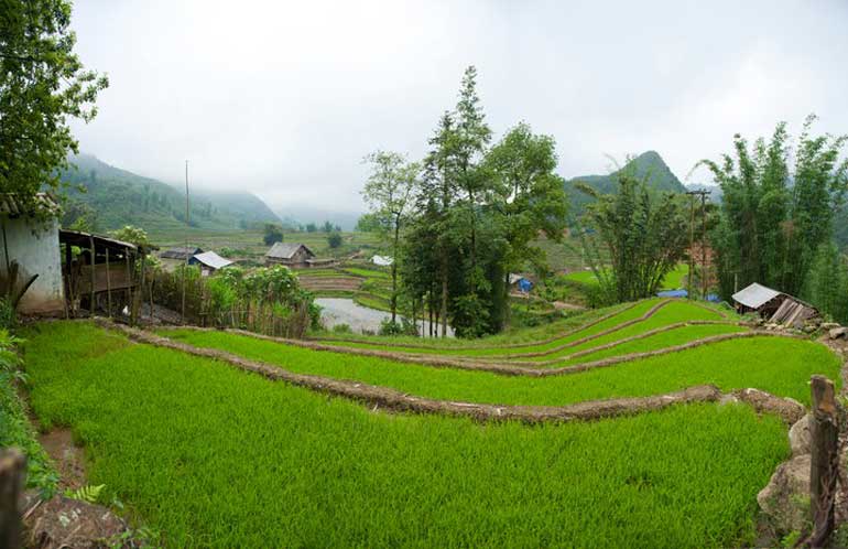 Vietnam Sapa village