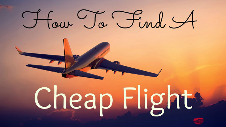 How to find a cheap flight